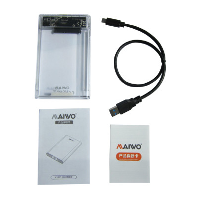 Карман внешний Maiwo 2.5" SATA/SSD HDD - USB3.1 Gen1 Type-C (K2510) Винница - изображение 5