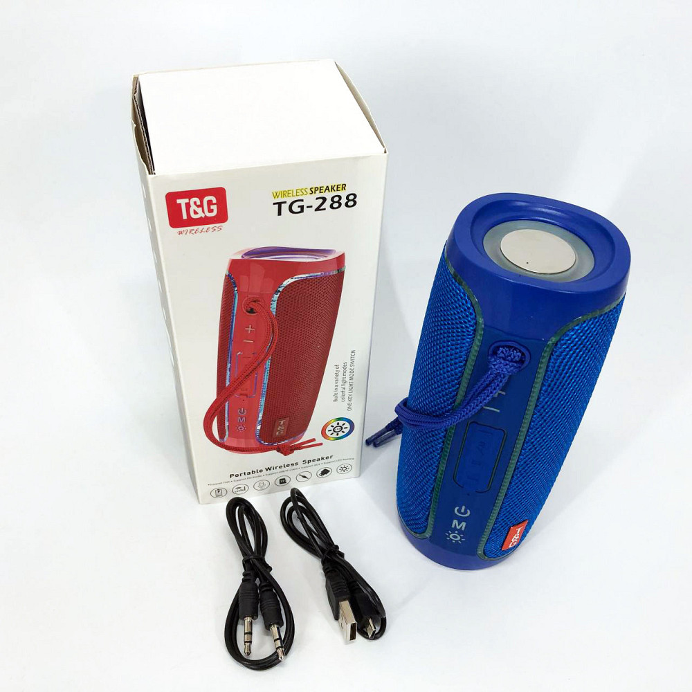 Bluetooth колонка з динамічним підсвічуванням TG288, Портативна колонка з Bluetooth BR-48 Львів - фото 2