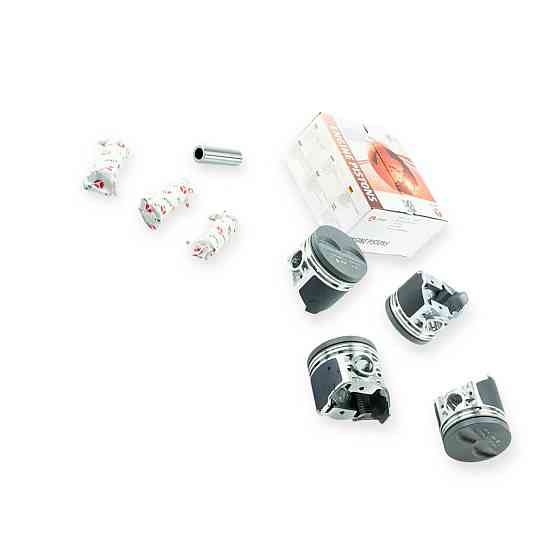 Поршня AMP (79,7) гр.A+пальцы анодированные 2105 Мукачево