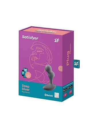Смарт-массажер простаты Satisfyer Deep Diver Grey Sex Aura Киев