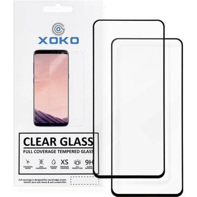 Стекло защитное XoKo Full Cover Ultra-Thin iPhone 12 Pro Max Black 2 pcs (XK-FCU-AP-IP12PM) Винница - изображение 1