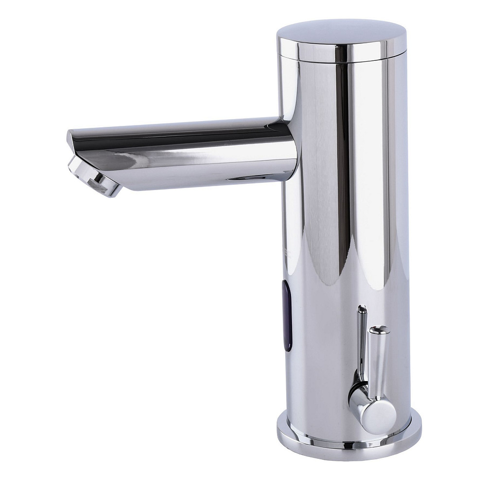 Змішувач сенсорний для умивальника HOTEC 19.115-DC/AC (220V/6V) з трансформатором,латунний Hot/Cold Луцк - изображение 2