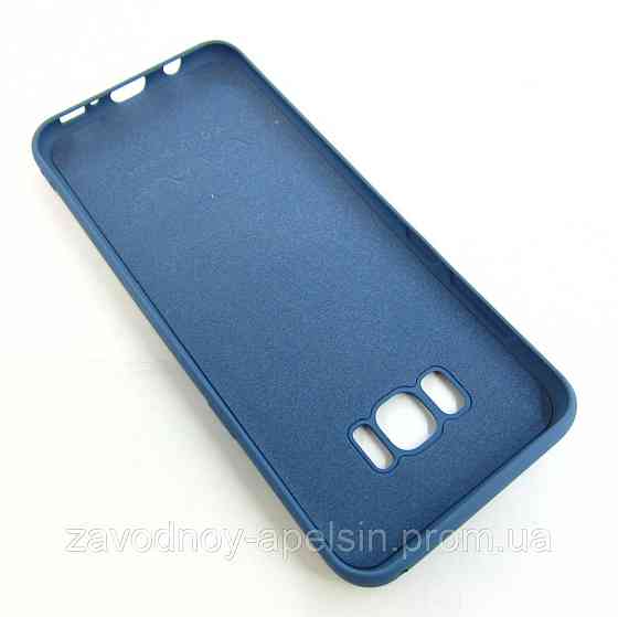 Samsung G955 S8+ Plus Чохол силіконовий (синій) Одеса