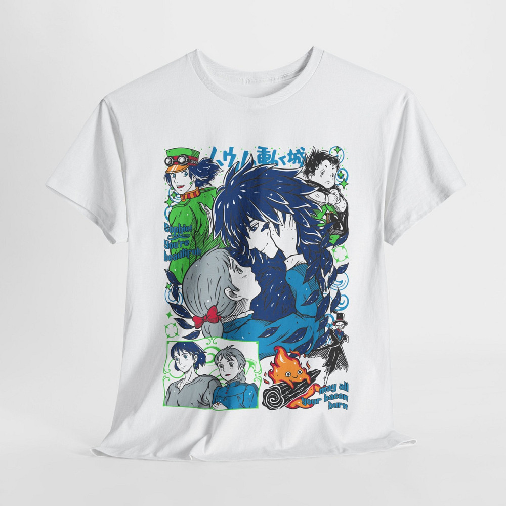 Футболка аниме Спиритед Авай Студио Аниме оверсайз (S/M/L) Черний AnimeJ0701 Днепр - изображение 7