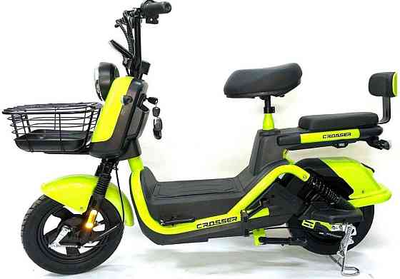 Електричний велосипед Crosser CR2 800W (графенові акб 60V/24Ah)Зелений. Харків
