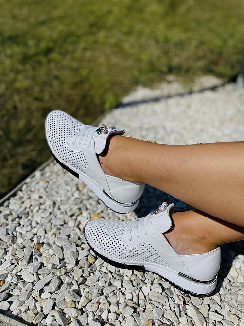 VLADEKS Кросівки жіночі VLADEKS 1086 білі (весна-літо, шкіра натуральна) (4070) Коломыя - изображение 2