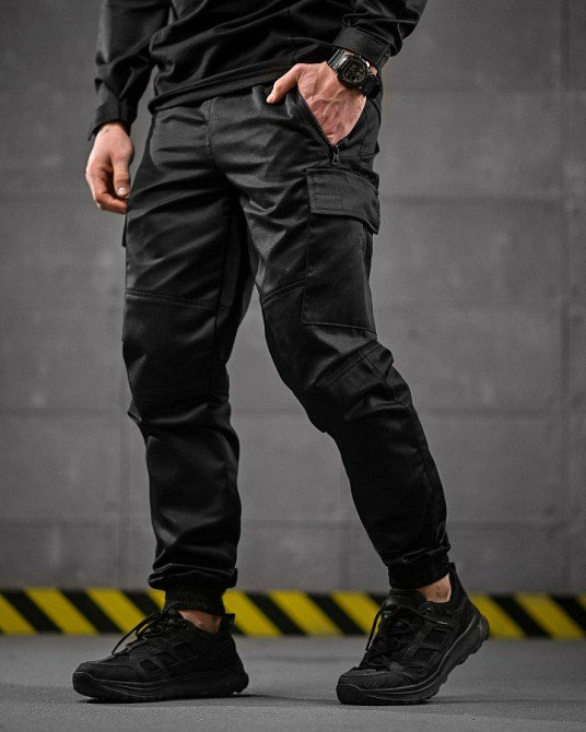 Літній тактичний костюм OBLIVION TRIPOD чорний ДЛ6452 Одеса - фото 8