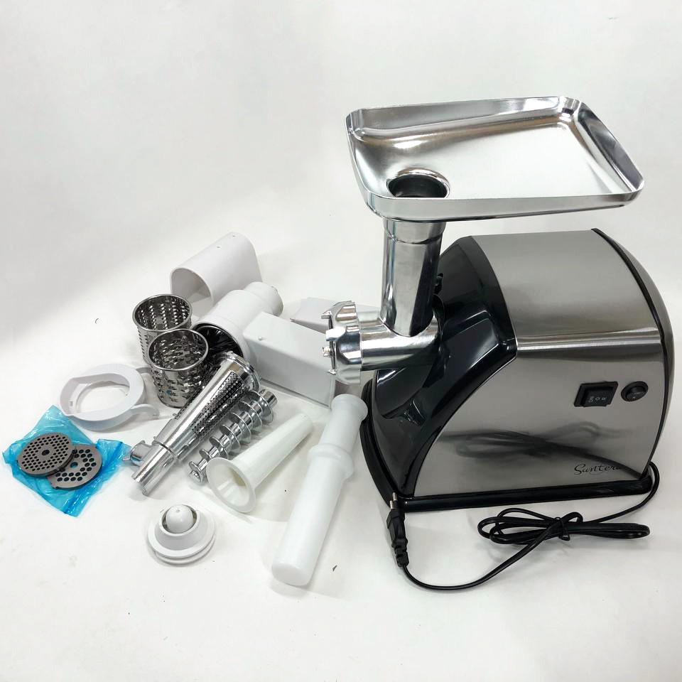 Електром'ясорубка з насадкою для ковбаси, Електрична м'ясорубка з ковбасною насадкою FB-76 Івано-Франківськ - фото 10