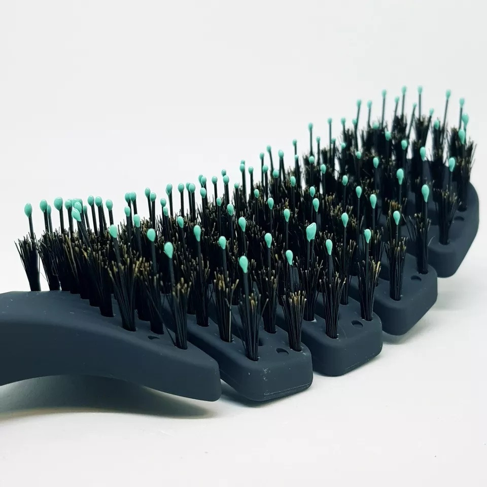 Щетка для бережного ухода и укладки волос антистатическая продувная Amazing Flex Brush Spaklean 1 шт Киев - изображение 9