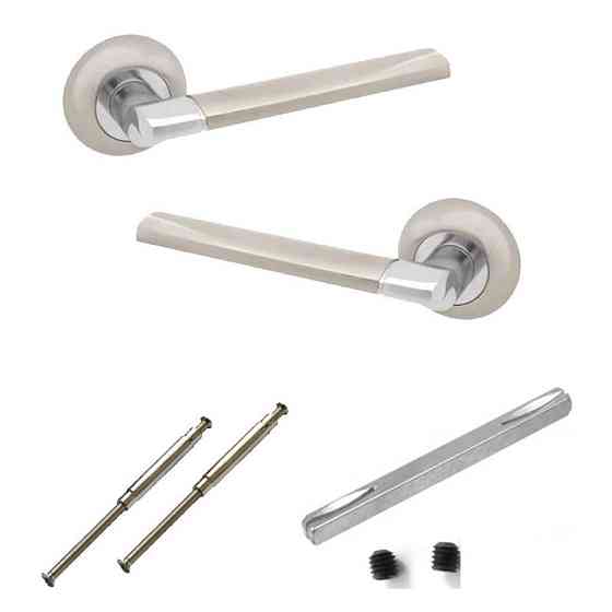 Ручка дверна Code Deco H-14092-A-NIS/CR (UA) Харків