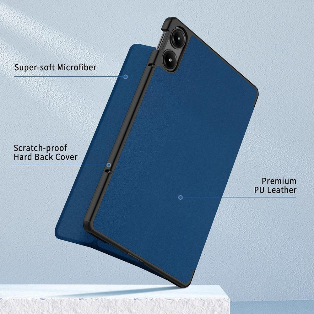 Чохол EasyAcc для Redmi Pad Pro 12.1 / Xiaomi Poco Pad 12.1 2024, захисний чохол з ультратонкої штучної шкіри з функцією підставки Дніпро - фото 2
