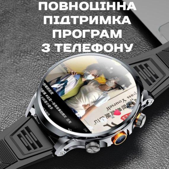 Годинник розумний наручний Smart Technology з SIM-карткою й GPS Чорний Вінниця - фото 7