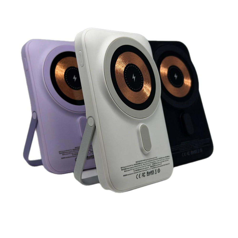 Повербанк Q15 10000 mAh 20W (MagSafe) - Білий Київ - фото 19