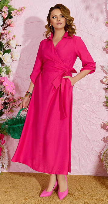 Стильное льняное платье (50) Киев - изображение 1