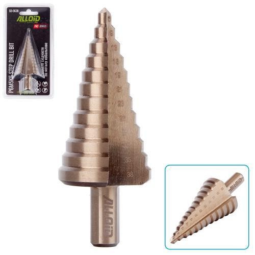 Alloid Pro. Свердло ступеневе по металу кобальтове Р6М5К5, 6-38мм Одеса - фото 1