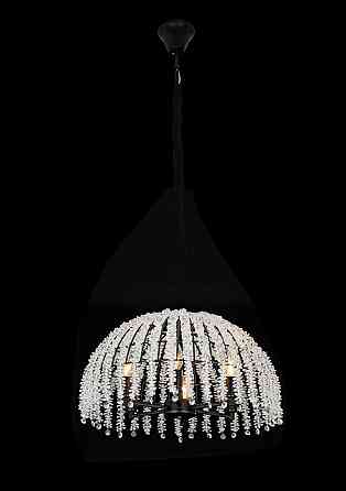 VALESO Люстра підвісна кришталева на 6 ламп VALESO 33065/500 чорний Коломия