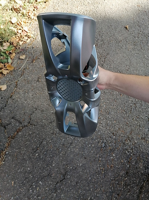 Автомобильные модельные колпаки R16 Toyota 400 4шт, SJS, серебряные Киев - изображение 3