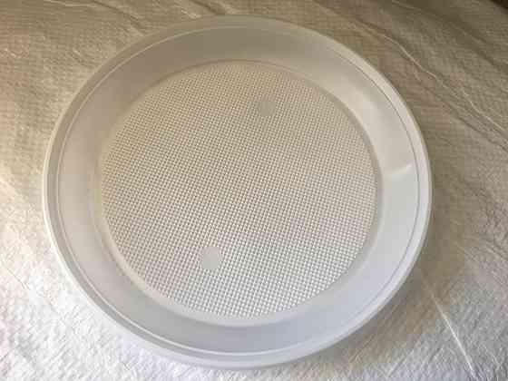 Тарелка одноразовая пластиковая 205 мм Павлоград