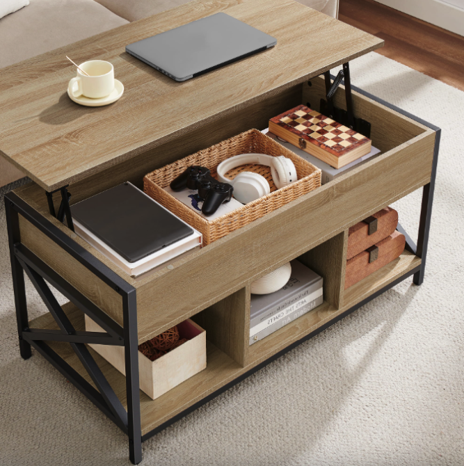 Стіл трансформер Leobert Elias в стилі Loft натуральний Киев - изображение 5