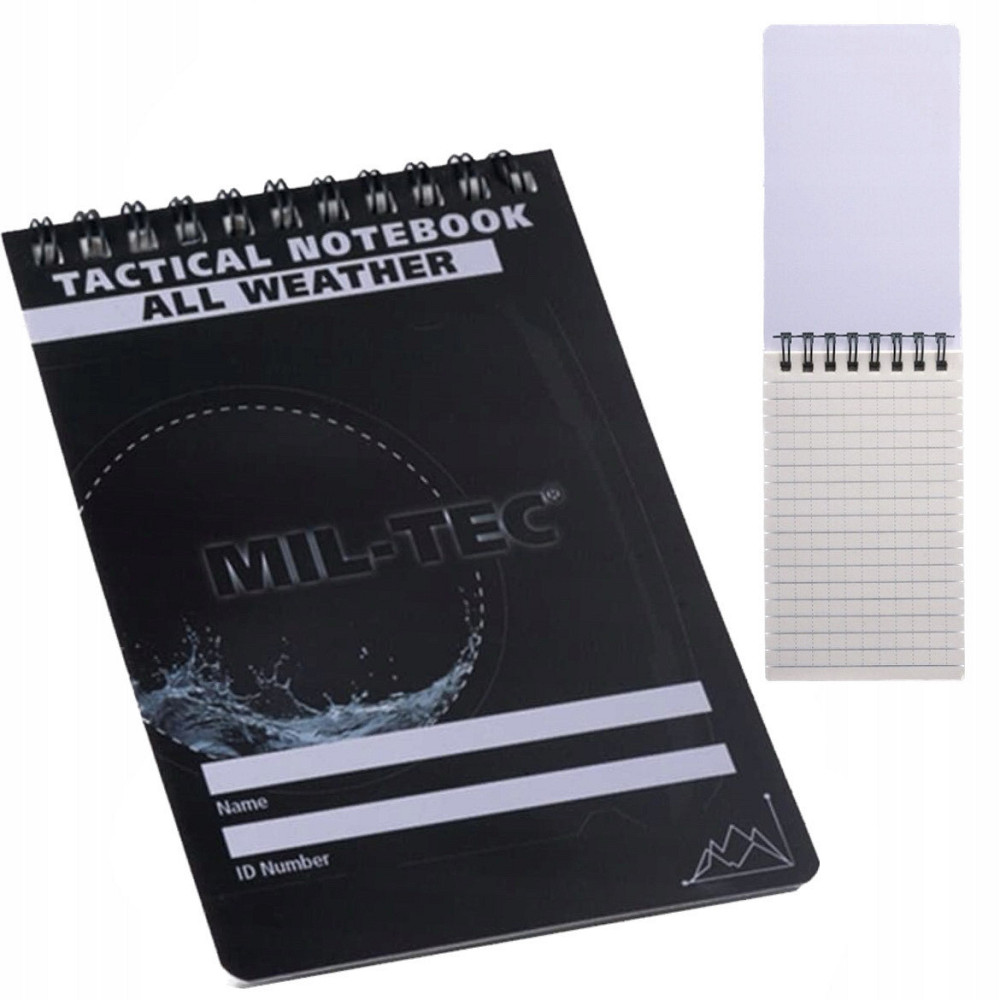 Водонепроникний Блокнот 10 см x 15 см ,100 сторінок Mil-Tec (15981202) Не вбирає воду Нововолинськ - фото 1