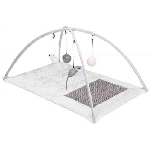 Коврик Trixie для кошек Развлекательный комплекс с царапинкой сизаль/плюш 60х33х42 см Киев