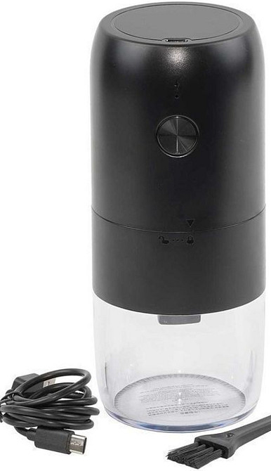 Электрическая кофемолка с регулировкой помола и зарядкой Type-C,ins563 Киев - изображение 4