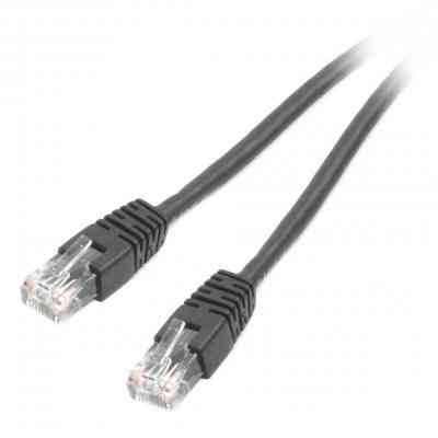 Патч-корд 1м UTP cat 6 CCA black Cablexpert (PP6U-1M/BK) Винница