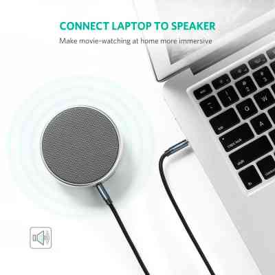 Кабель мультимедийный 3.5mm M to 3.5mm M 1.0m AV112 blue Ugreen (10685) Винница