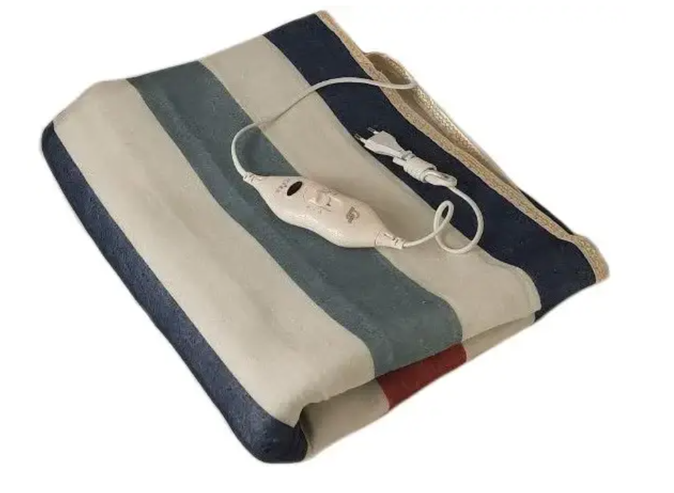 Электропростынь electric blanket 150*160 клетчатая серая Одесса - изображение 7