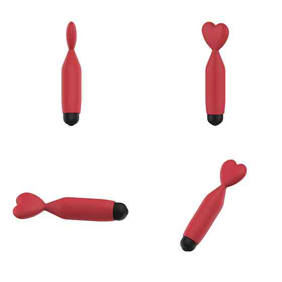 Міні-вібратор - Erospace Sweet Play Mini Heart Vibrator A14 Sex Aura Київ