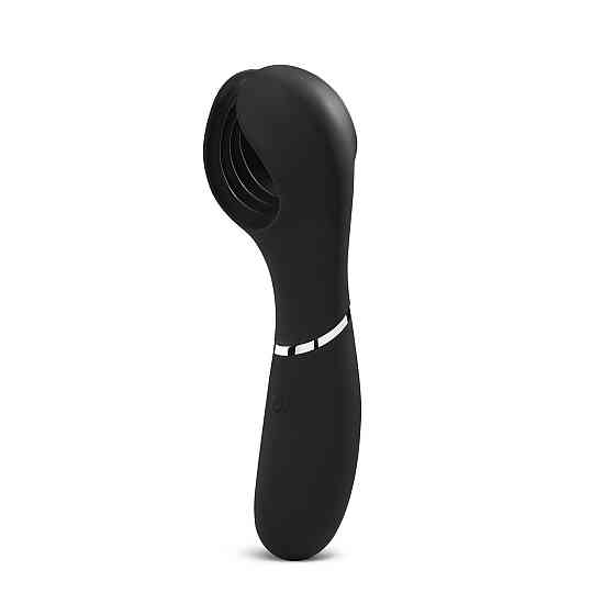 Чоловічий мастурбатор з вібрацією Vibrating Stimulator, чорний, So Divine (Велика Британія) Sex Aura Київ