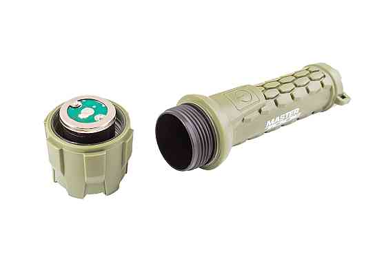 MASTERTOOL Ліхтар водонепроникний MASTERTOOL 180х55 мм CREE LED IP66 2xAA PP+PVC 94-0802 Коломия