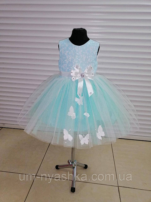 Детские нарядные платья с бабочками на 1,5-2 годика Кривой Рог - изображение 4
