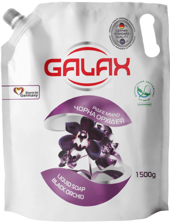 Рідке мило Galax «Чорна орхідея» 1500 г. Гостомель