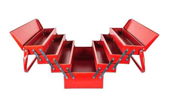 Ящик металлический MASTERTOOL металлический 550 мм 4 яруса/7 отделений 79-5507 Ровно