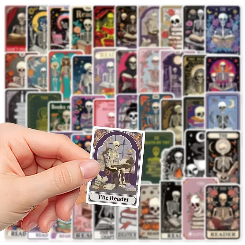 Набір стікерів “Таро Рідер” – 50 шт готичних наліпок у стилі Tarot Київ - фото 3