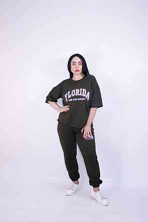 Жіночий літній спортивний костюм Хакі M-L Харків