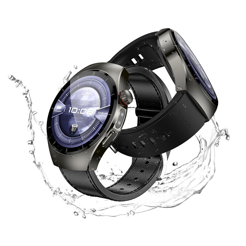Смарт-часы HOCO Y40 38mm. 315 mAh. IP68 Smart watch(call version) Black Одесса - изображение 8