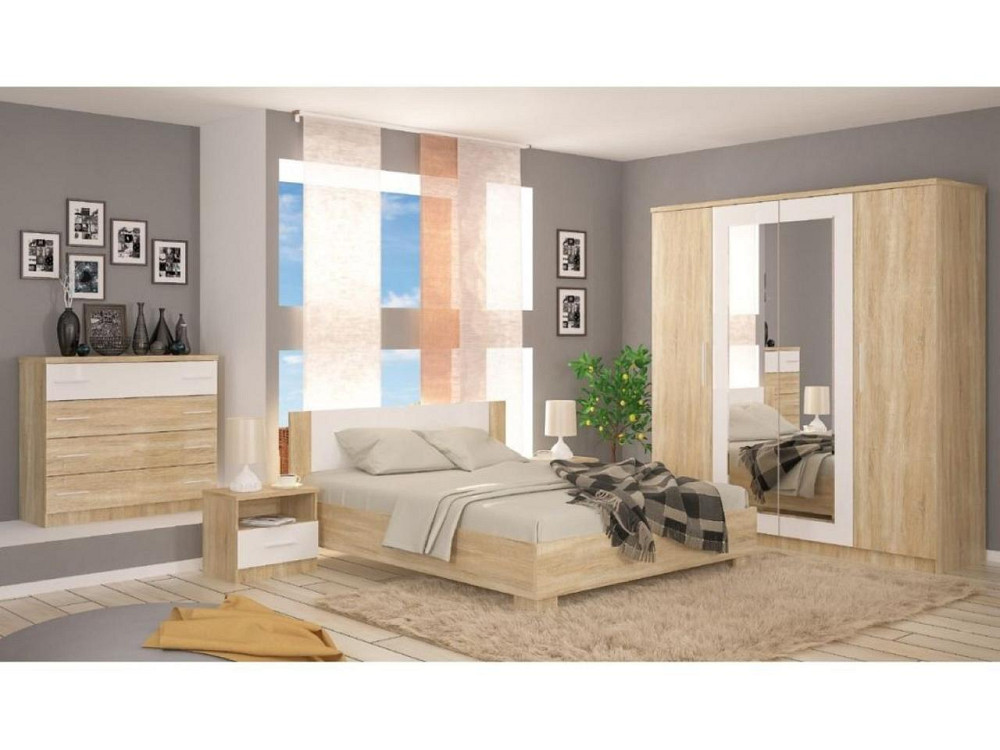 Спальня комплект (кровать 1600 без ламелей) ортопед. Маркос Львов - изображение 1