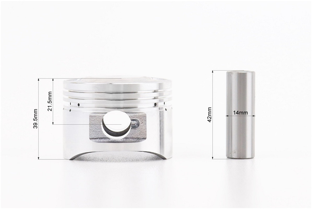 Циліндр к-кт (цпг) 125cc-54мм (палець 14мм, висота циліндра 69мм, висота поршня 39,5мм) Киев - изображение 6