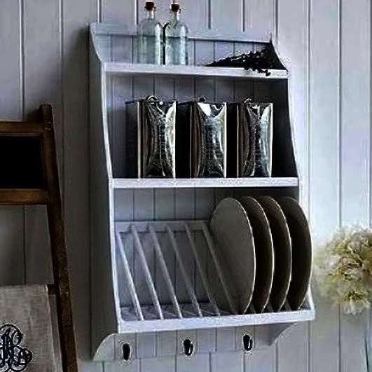 Полиця для тарілок та блюд "Леміто" маренго Миколаїв - фото 1