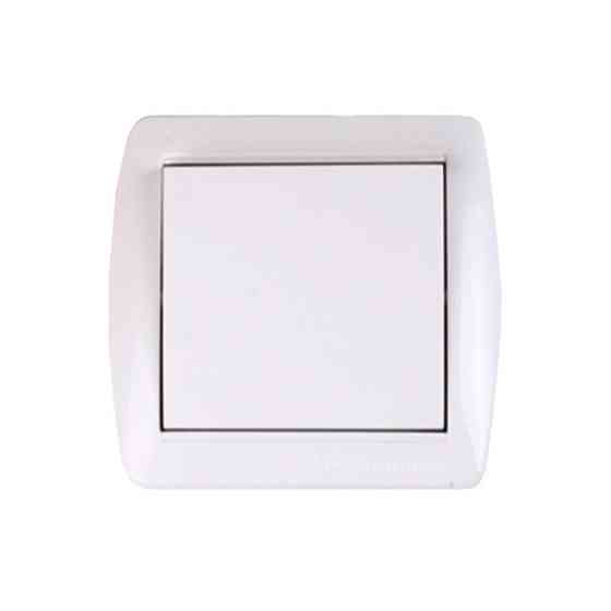 Выключатель одноклавишный, Acura белый Днепр