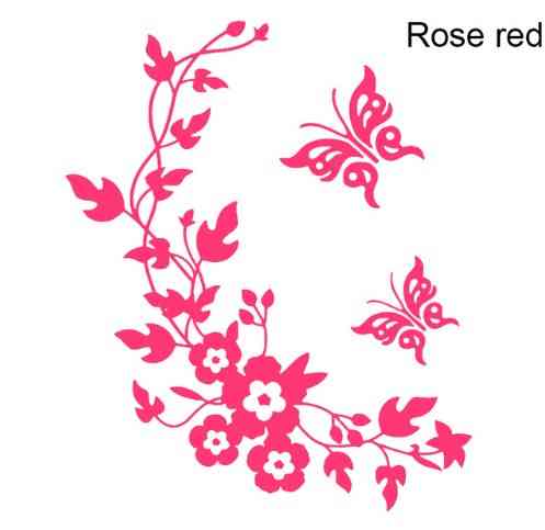 Интерьерная наклейка для дома, малиновая - размер наклейки 30*30см Киев