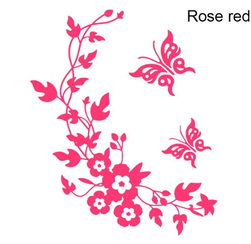 Интерьерная наклейка для дома, малиновая - размер наклейки 30*30см Киев - изображение 2