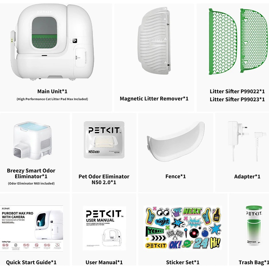 Смарт-лоток Petkit Purobot Max Pro With Cam Self-Clean (P9904) ( Білий ) Харків - фото 7