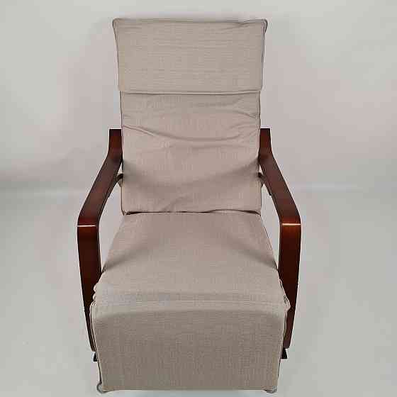 Крісло гойдалка з підставкою для ніг Avko ARC003 Walnut Beige Київ