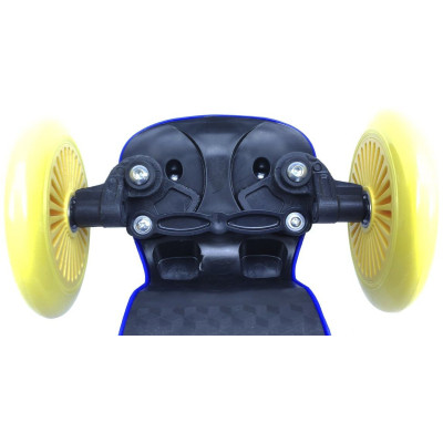 Самокат Bimbo Bike Monsters 12` з регулюванням висоти Синьо-жовтий (75803-IS) Вінниця - фото 7