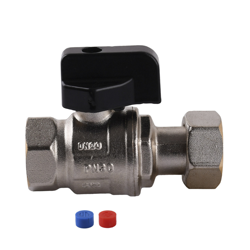 Кран шаровый для котла 3/4″ ARCO 150854 прямой с накидной гайкой (000026817) Киев - изображение 1