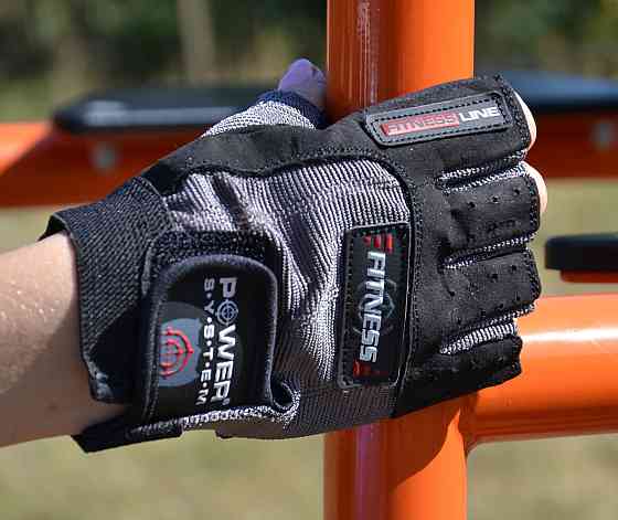 Рукавички для фітнесу Power System PS-2300 Fitness Grey/Black XS Каменское