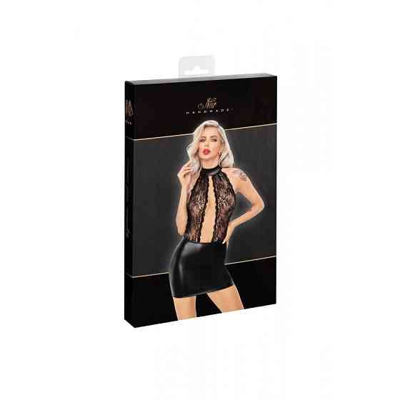 Сексуальное платье с кружевом F279 Noir размер L Sex Aura Киев
